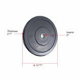 Plaque de pare-chocs olympique Northern Lights de 35 lb - Fitness Dépôt +
