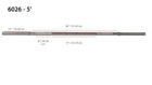 YORK® Chrome Deluxe Weight Bar w/ Fixed Inner Collars – photo 3