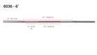 YORK® Chrome Deluxe Weight Bar w/ Fixed Inner Collars – photo 5