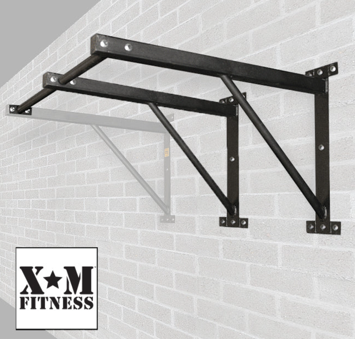 BARRE DE CHIN UP MURALE XM FITNESS *AJOUT D'EXTENSION UNIQUEMENT*
