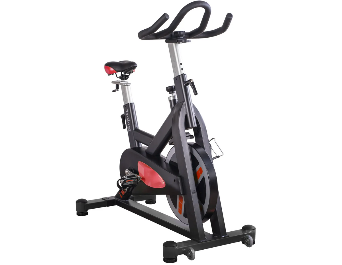 Vélo de groupe d'intérieur HMC 5008, rouge - Fitness Dépôt +