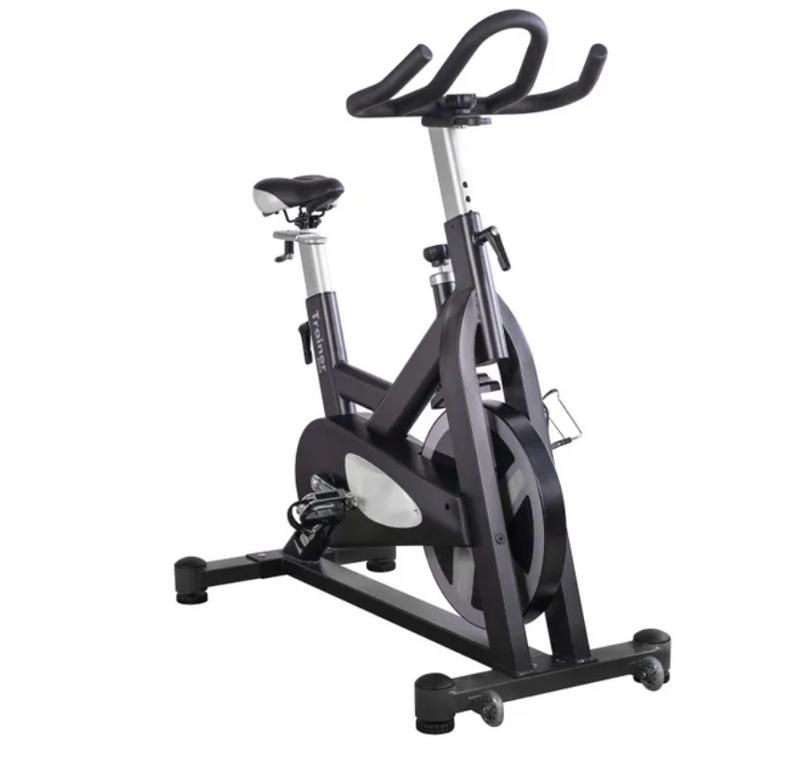 Vélo de groupe d'intérieur HMC 5008, argent - Fitness Dépôt +