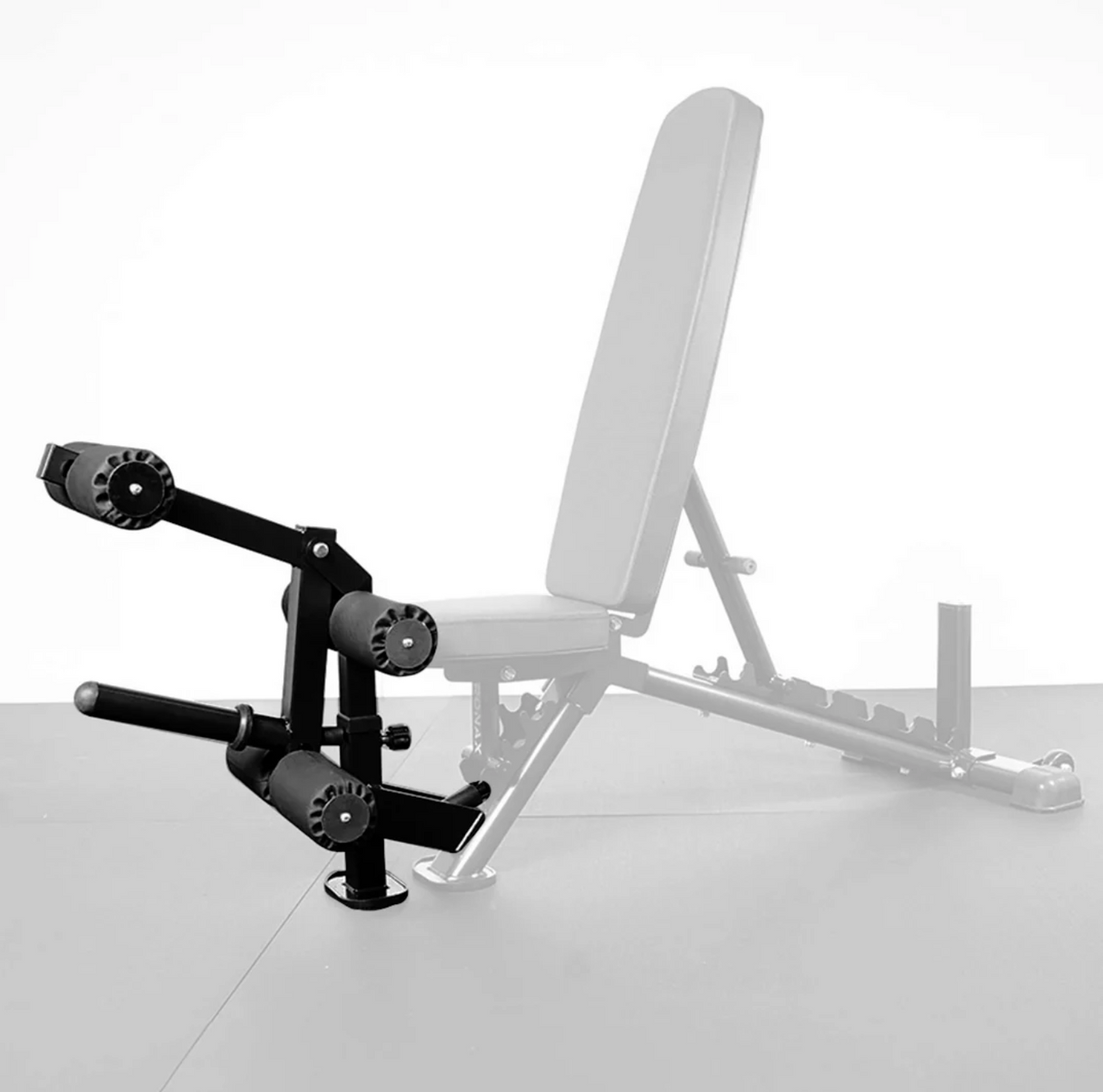 Banc FID IRONAX XFID1 avec (l'option extension  des jambes / flexion des jambes) - Fitness Dépôt +