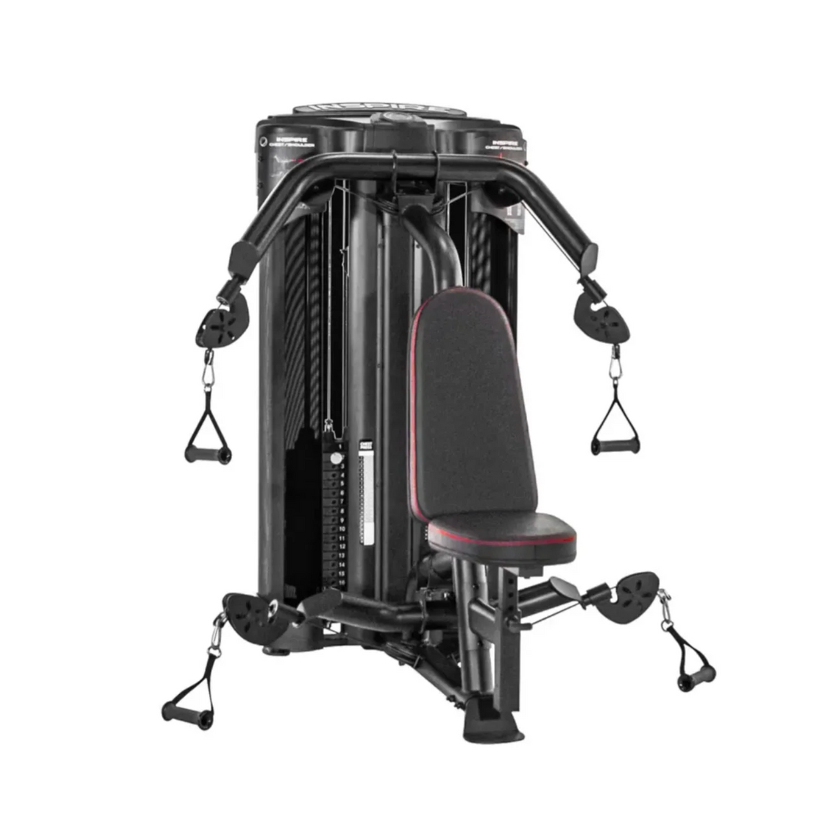 Machine commerciale de presse double pour la poitrine et les épaules Inspire Fitness, 2 x 150