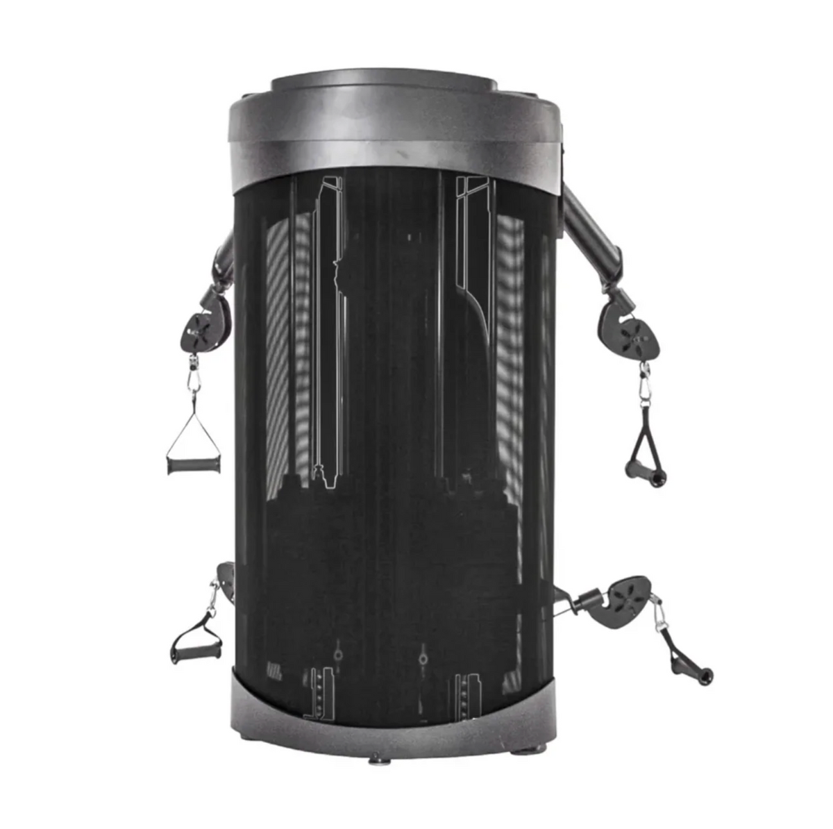 Machine commerciale de presse double pour la poitrine et les épaules Inspire Fitness, 2 x 150