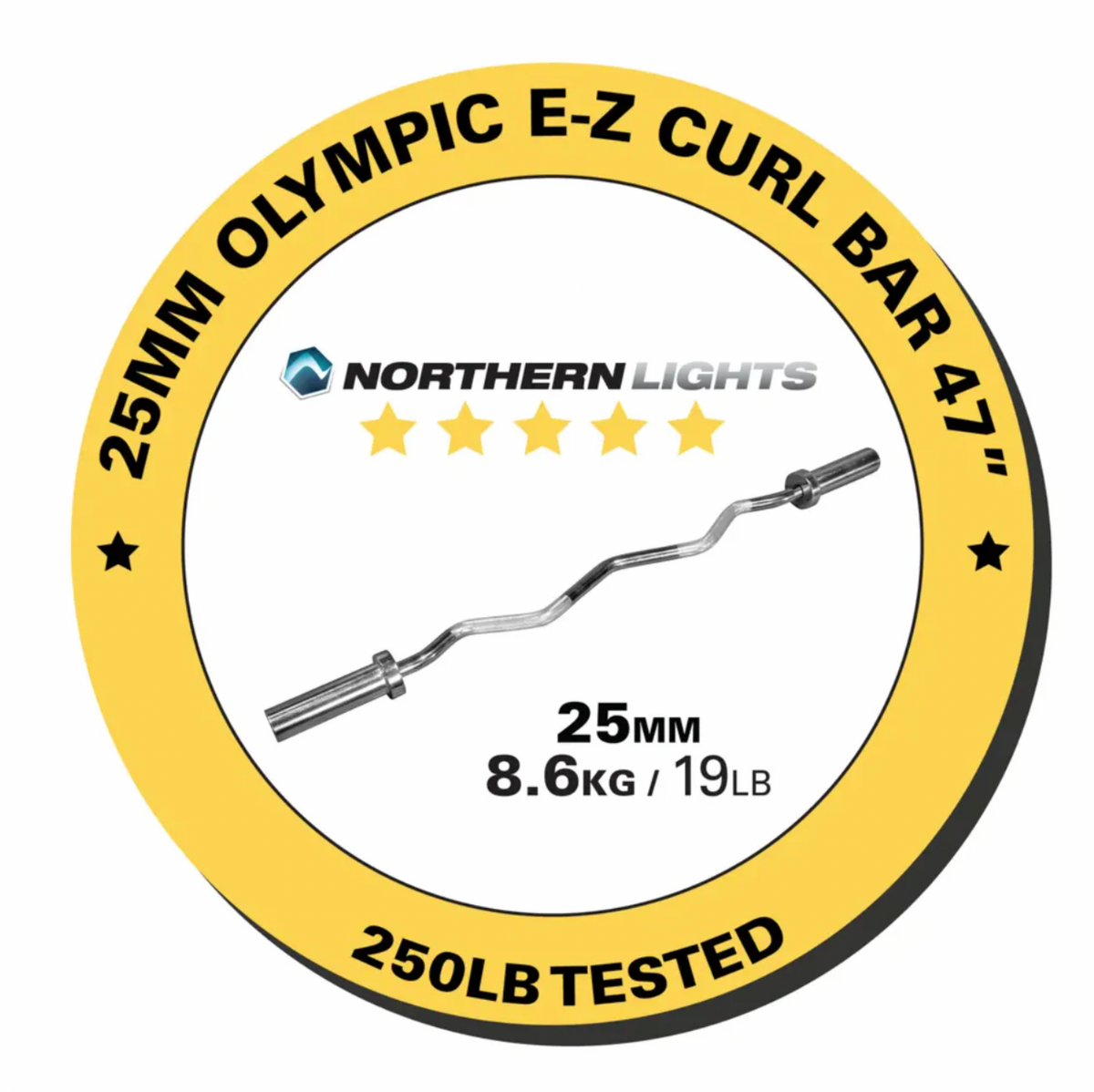 Northern Lights EZ curl Olympic bar