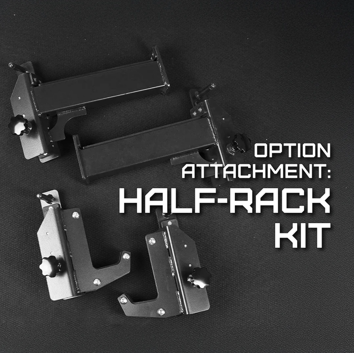 IRONAX - Kit demi-rack spotter arm &amp; J-Hooks XFT
