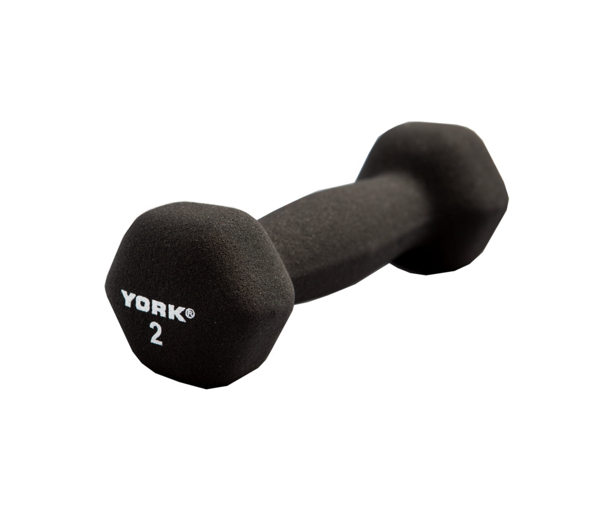 YORK® Hex Neoprene Dumbbells