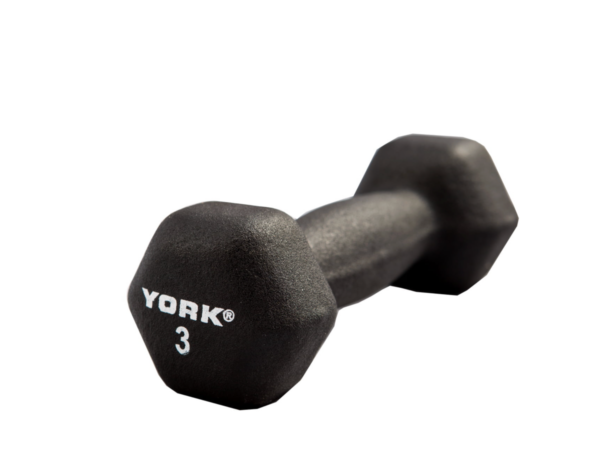 YORK® Hex Neoprene Dumbbells