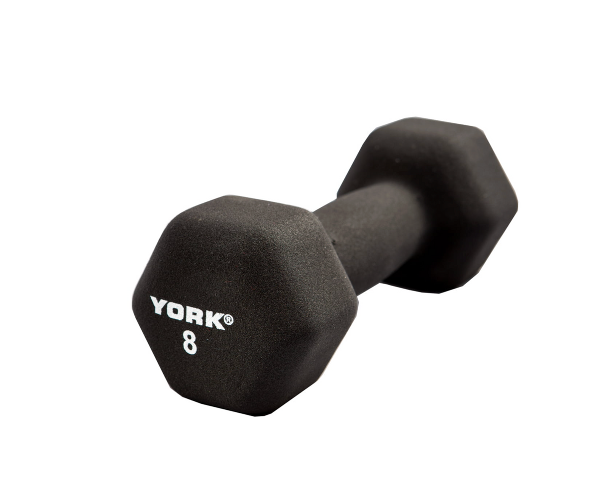 YORK® Hex Neoprene Dumbbells