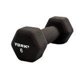 Haltères hexagonales en néoprène YORK®