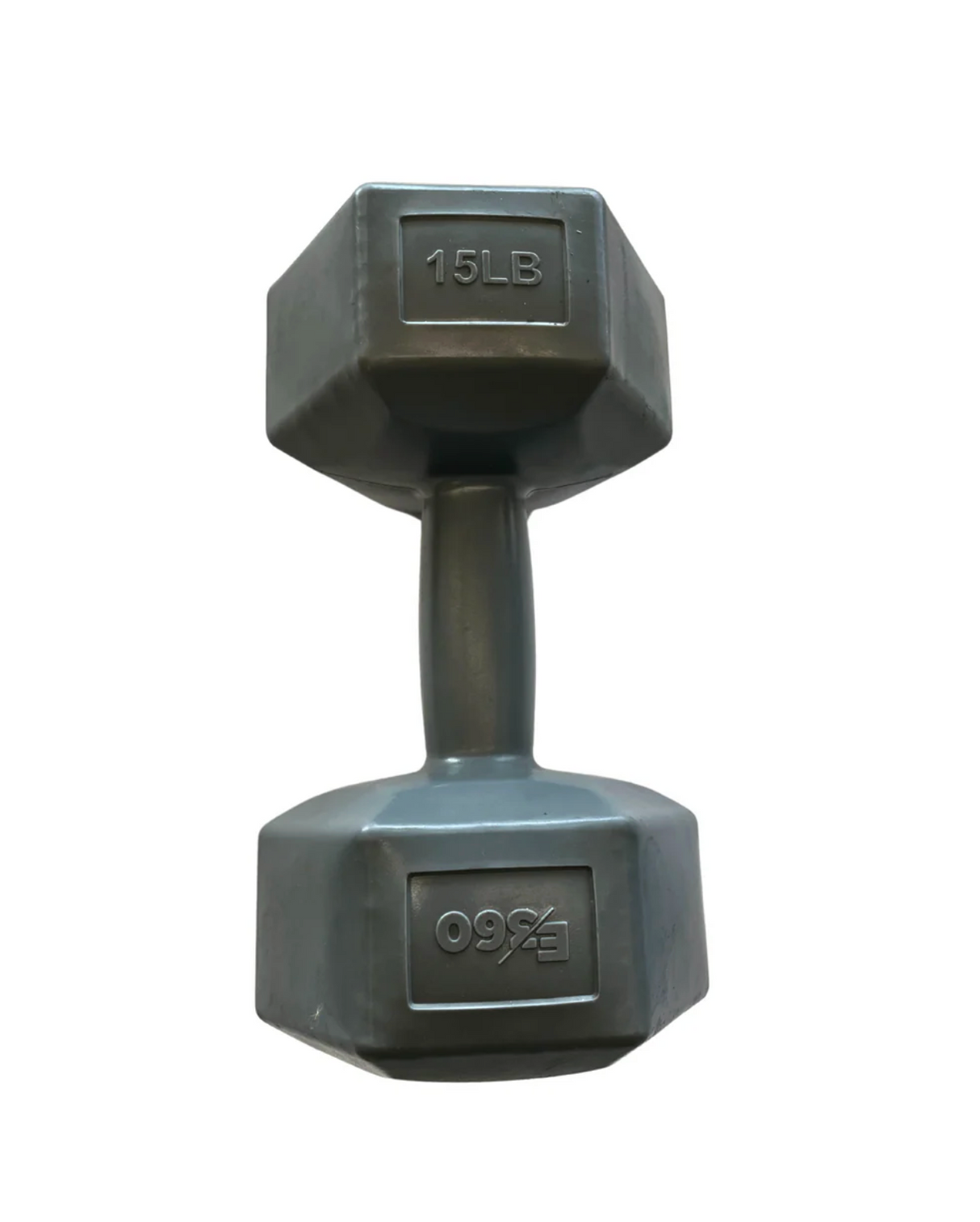 Hex Dumbbell PVC Coated 15 lb