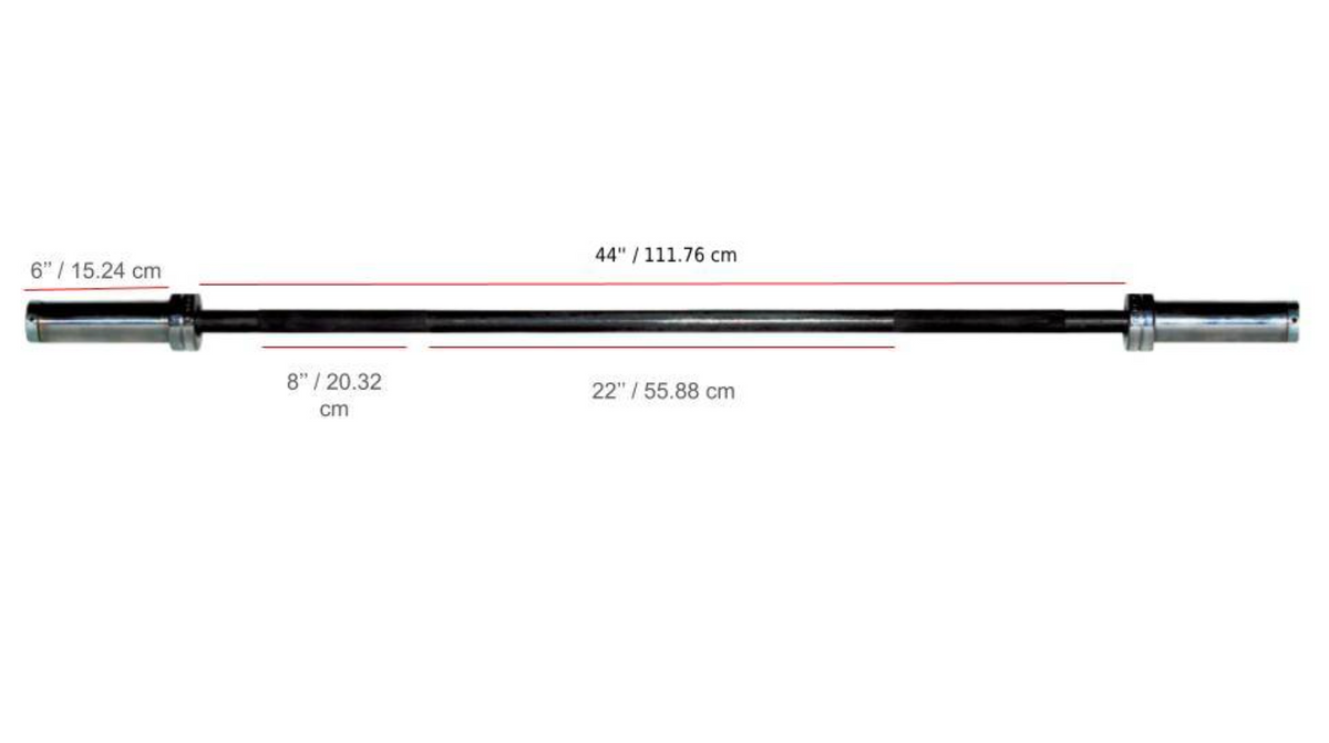 YORK® 5′ International Black Oxide Bar