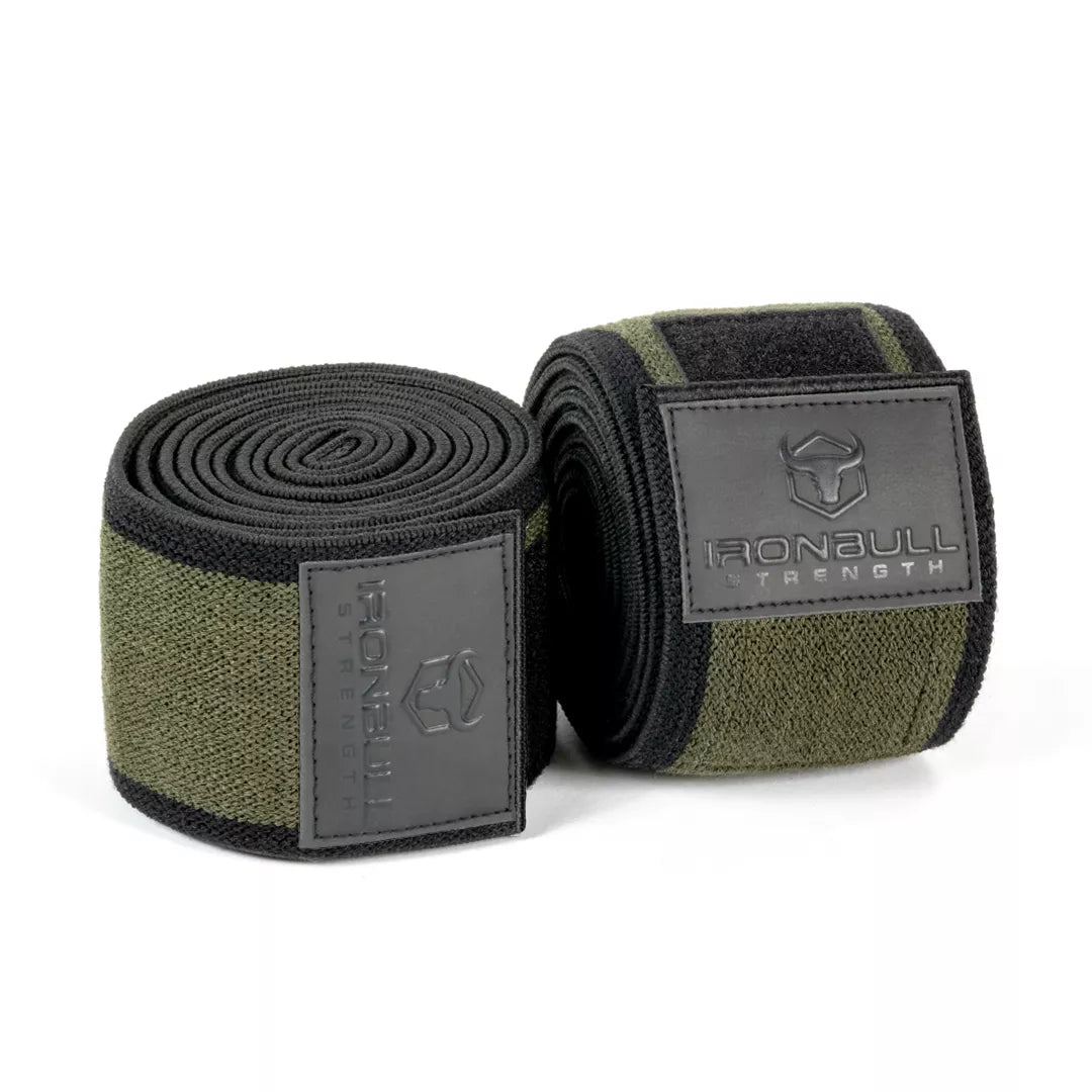 Unleash Knee Wraps - 2m (78") / Milspec Green - Fitness Dépôt +