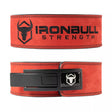 Unleash 10mm 4" Lever Belt - Red / 3XL - Fitness Dépôt +