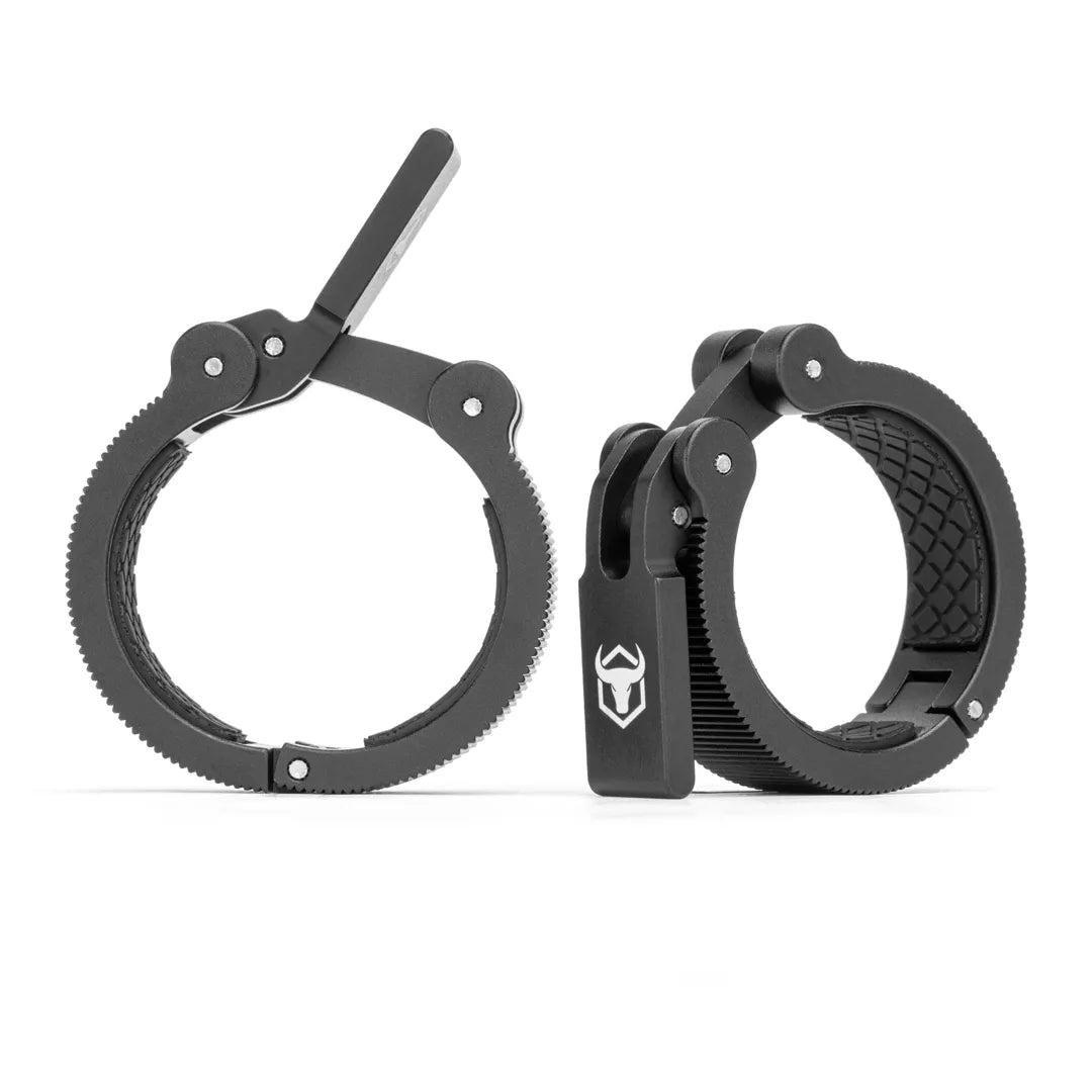 Barbell Collars - Aluminum - Black - Fitness Dépôt +