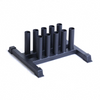 Rangement vertical pour 10 barres olympique