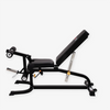 Al-3018 Weight Bench with Leg Curl, Leg Extension and Preacher Curl Attachment
