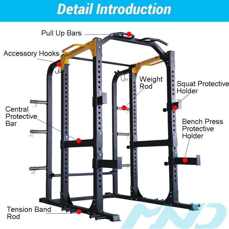AT-6013 Commercial Weight Cage