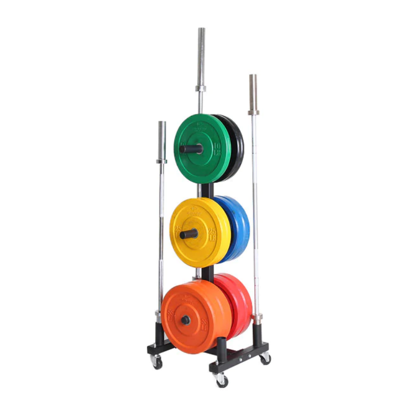 <tc>XM Fitness Olympic Bumper Plate Holder</tc>