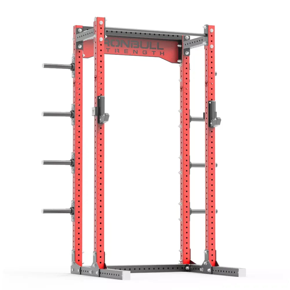 HR1 Half Rack with Weight Storage – Iron Bull Strength