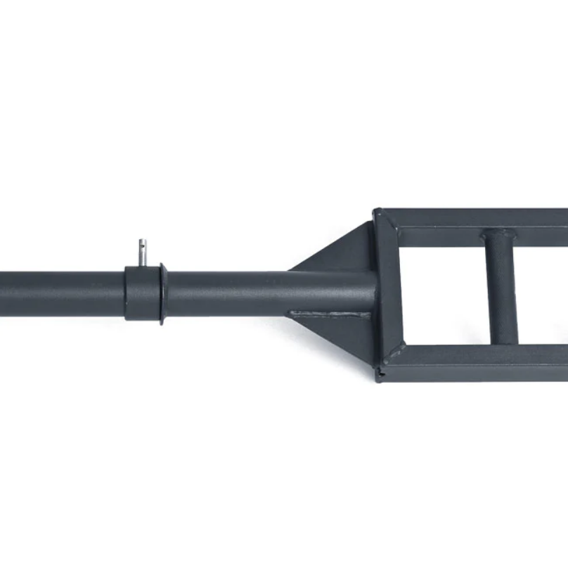 Barre Suisse Droite en Acier Noir XM FITNESS