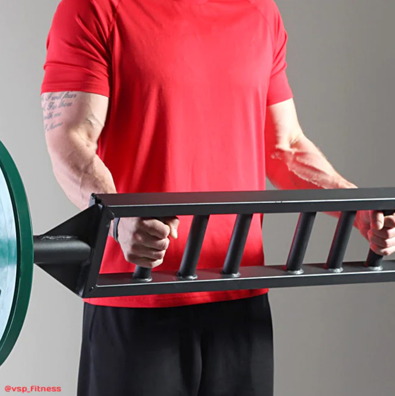Barre Suisse Droite en Acier Noir XM FITNESS