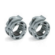 Barbell Collars V2 - Light Gray - Fitness Dépôt +