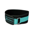 Women Weightlifting Belt - Black/Turquoise / Large - Fitness Dépôt +
