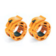 Barbell Collars V2 - Orange - Fitness Dépôt +
