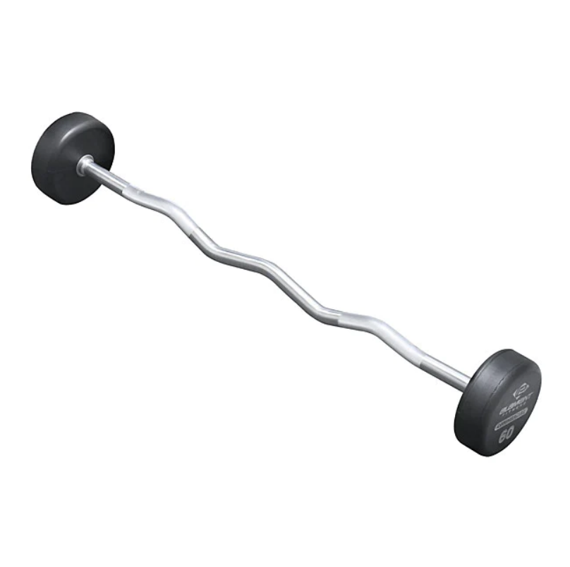 Ensemble de barbell commerciaux EF 20-110 lbs EZ Curl