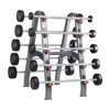 Ensemble de barbell commerciaux EF 20-110 lbs EZ Curl