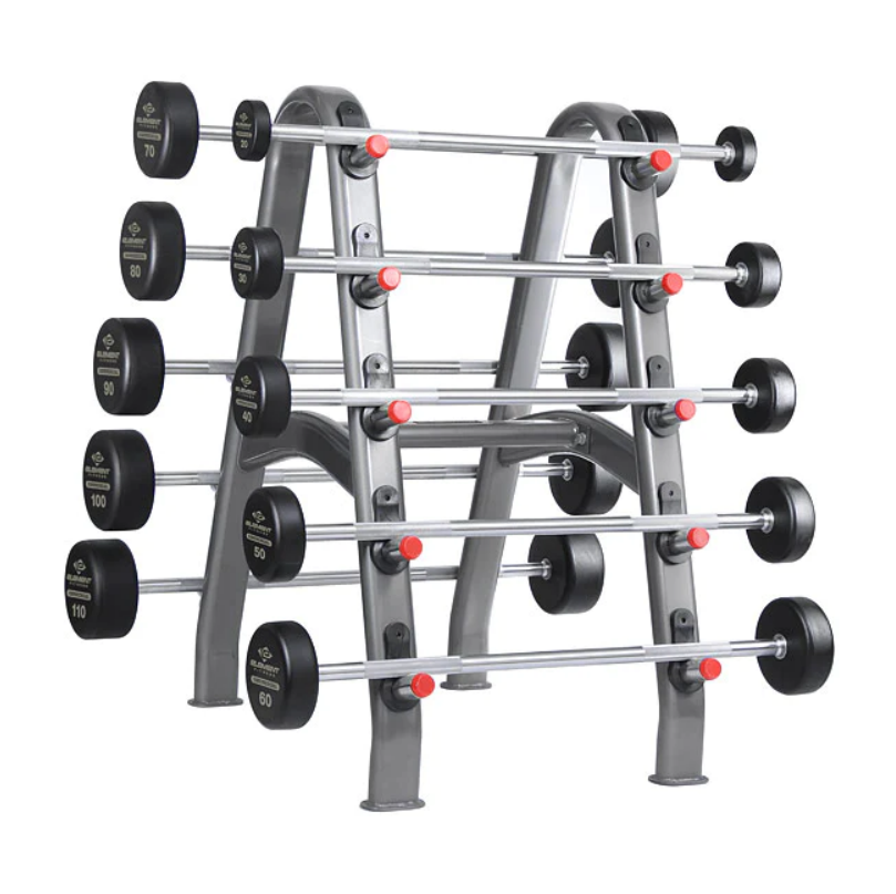 Ensemble de barbell commerciaux EF 20-110 lbs EZ Curl
