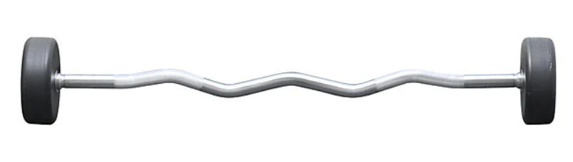 Ensemble de barbell commerciaux EF 20-110 lbs EZ Curl