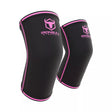 5mm Elbow Sleeves - Black/Pink / M - Fitness Dépôt +