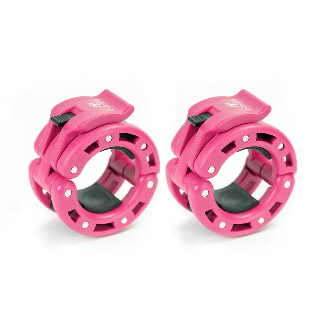 Barbell Collars V2 - Pink - Fitness Dépôt +