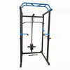 Power cage with lat pulldown
