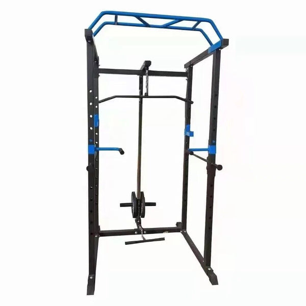 Power cage with lat pulldown