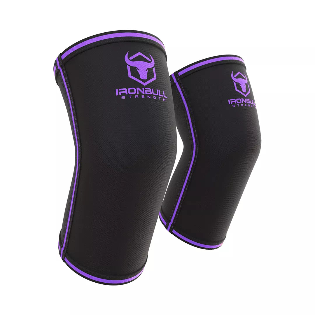5mm Elbow Sleeves - Black/Purple / 2XL - Fitness Dépôt +