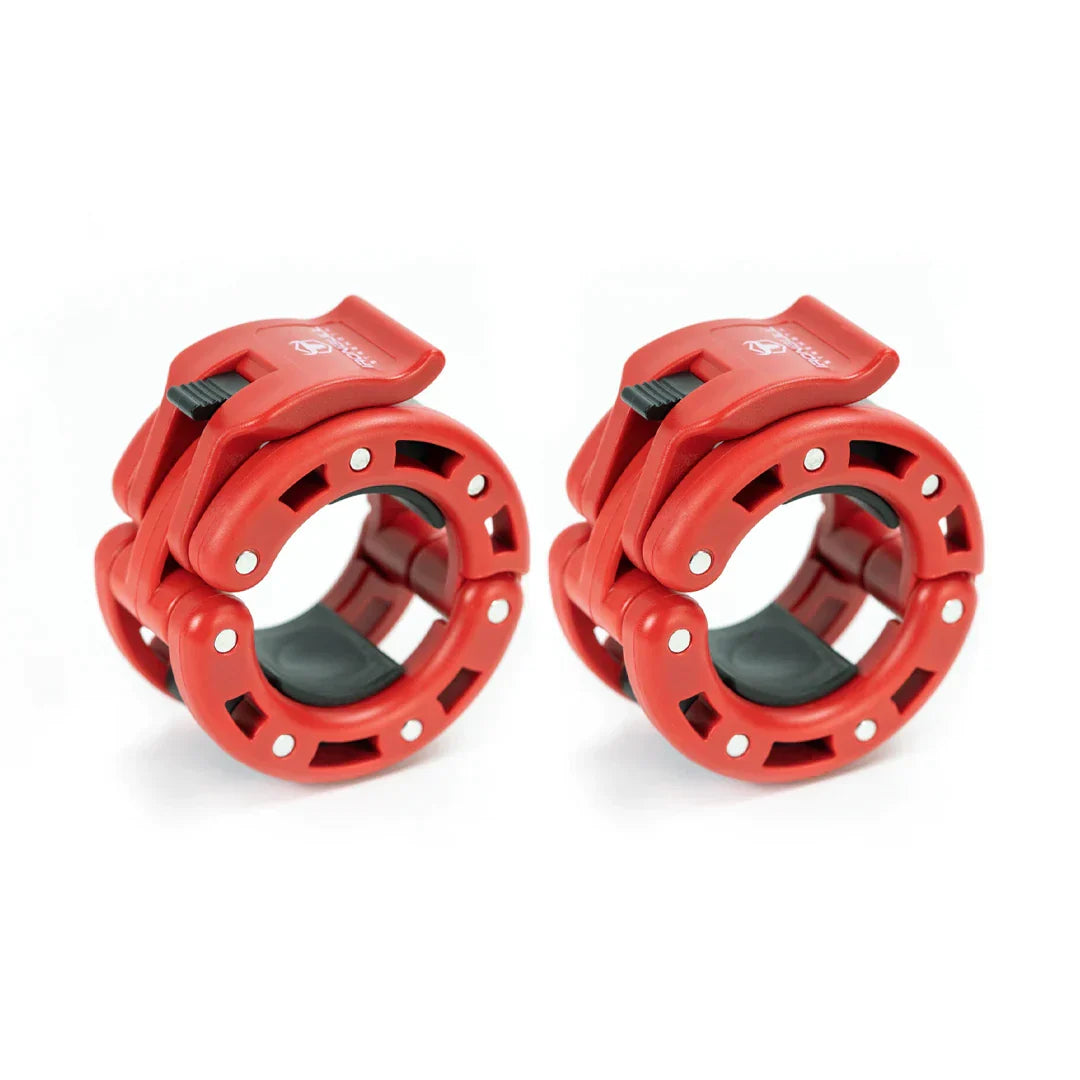 Barbell Collars V2 - Red - Fitness Dépôt +