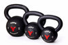 kettlebells en fonte caoutchoutée YORK