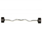 barre curl fixe YORK caoutchoutée