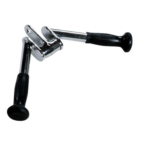YORK® Barre chromée d'extension complète des triceps