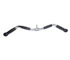 YORK® Barre curl chromée pivotante de 28 po