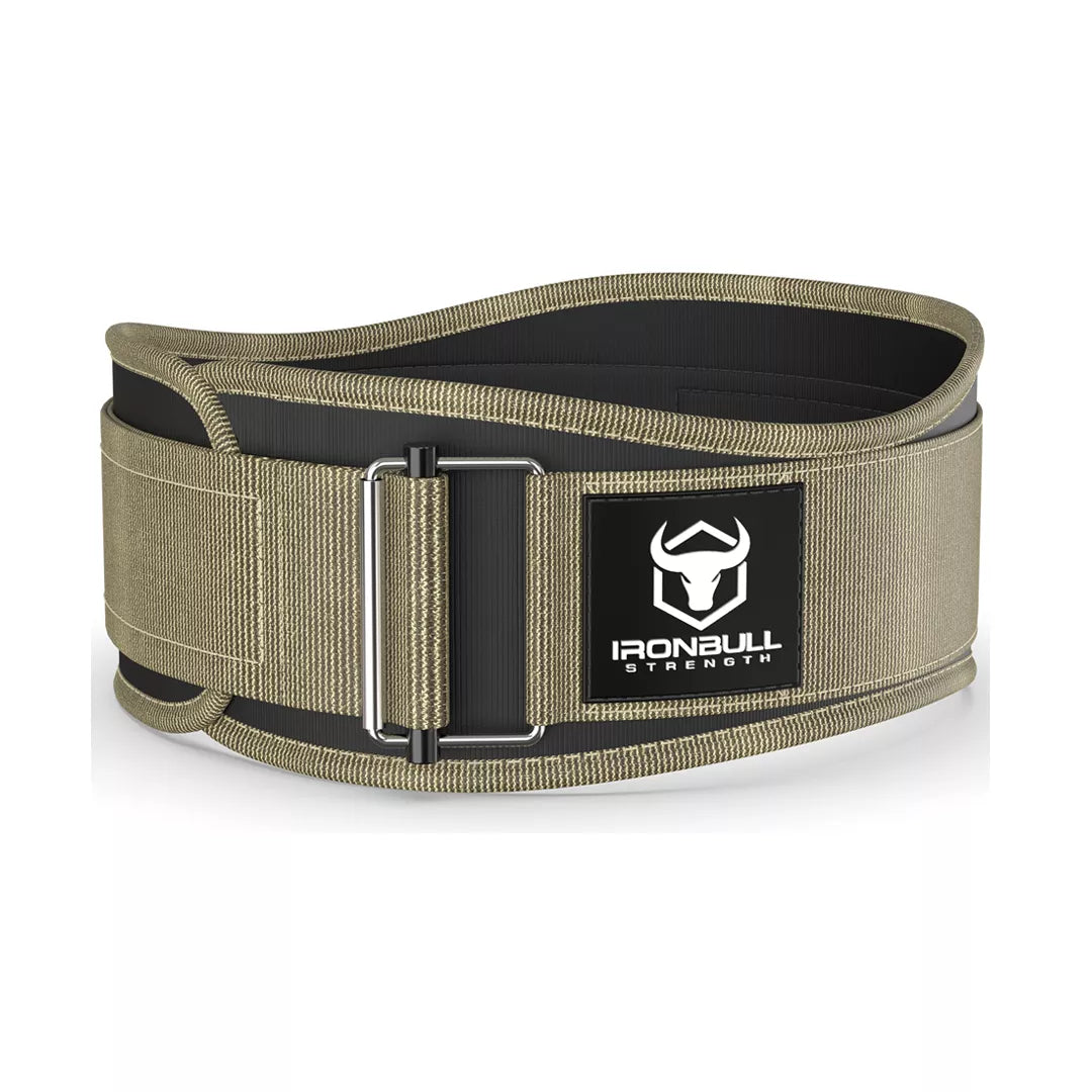 4.5" Performance Nylon Lifting Belt - Milspec Green / L - Fitness Dépôt +
