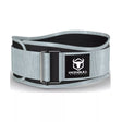 4.5" Performance Nylon Lifting Belt - Grey / M - Fitness Dépôt +