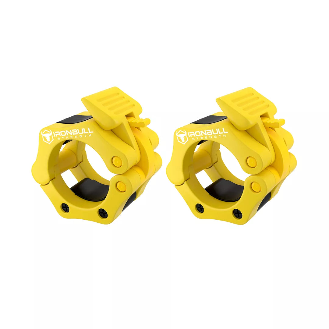 Barbell Collars - Yellow - Fitness Dépôt +