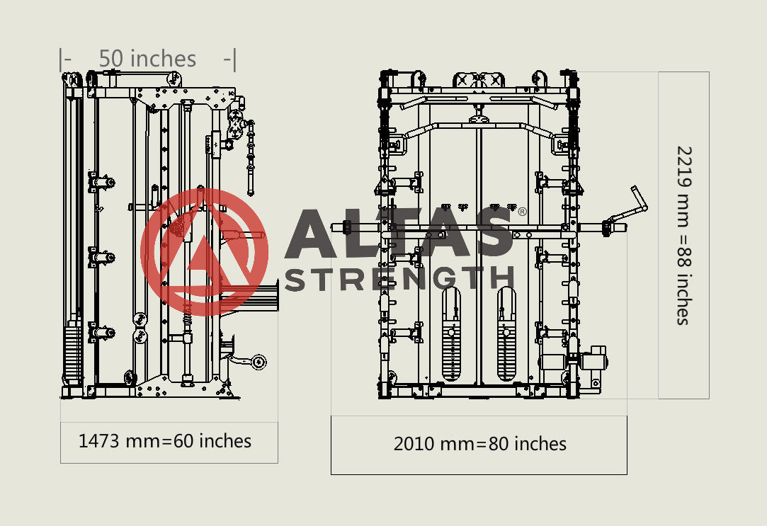 Smith Machine press Altas AL-3058