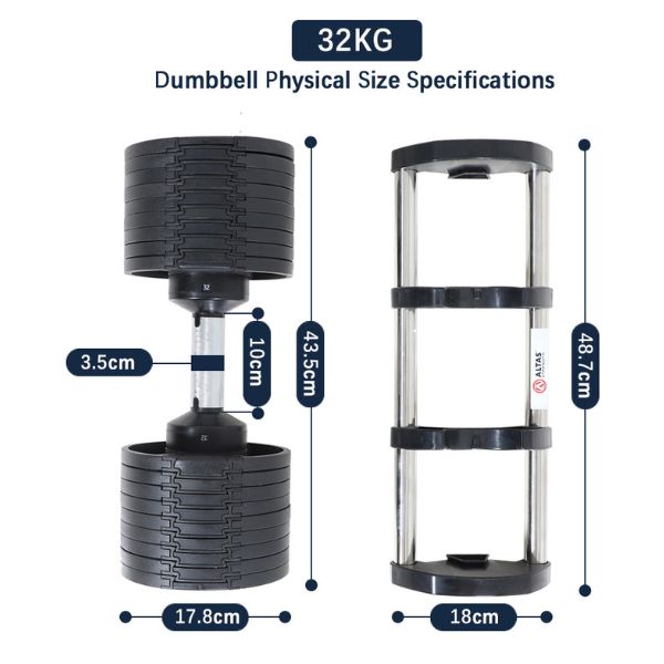 <tc>Al-D01 Adjustable Dumbbell 70 LBS</tc>