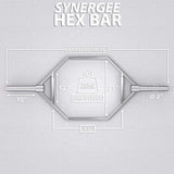 Commercial Olympic Hex Bar de Marque Synergee